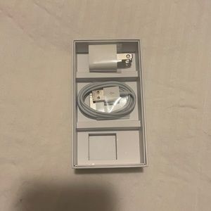 iPhone 4 charger and box